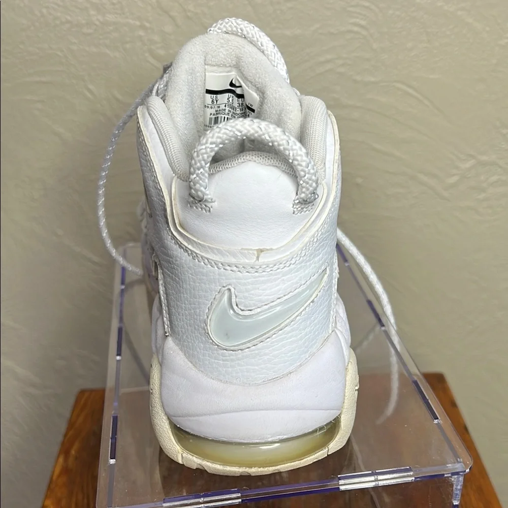 Nike Air More Uptempo 'Phantom Sand Drift' 415082-102 Sz: 6Y - Picture 4 of 9